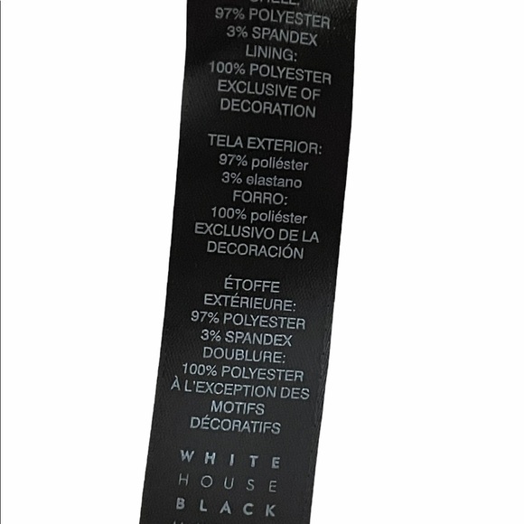 MHBM Black Dress.NWT Size 0. - Picture 10 of 11